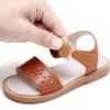 imageGINFIVE Toddler Girls Sandals Little Girls Kids Summer Shoes Toddler SandalsGf361brown