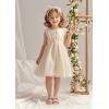 imageGINFIVE Toddler Girls Sandals Little Girls Kids Summer Shoes Toddler SandalsGf361gold