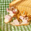imageGINFIVE Toddler Girls Sandals Little Girls Kids Summer Shoes Toddler SandalsGf361pink