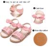 imageGINFIVE Toddler Girls Sandals Little Girls Kids Summer Shoes Toddler SandalsGf361pink