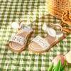imageGINFIVE Toddler Girls Sandals Little Girls Kids Summer Shoes Toddler SandalsGf361white