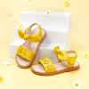 imageGINFIVE Toddler Girls Sandals Little Girls Kids Summer Shoes Toddler SandalsGf361yellow