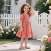 imageGINFIVE Toddler Girls Sandals Little Girls Kids Summer Shoes Toddler SandalsGf363gold