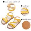 imageGINFIVE Toddler Girls Sandals Little Girls Kids Summer Shoes Toddler SandalsGf363yellow