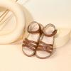 imageGINFIVE Toddler Girls Sandals Little Girls Kids Summer Shoes Toddler SandalsGf367brown