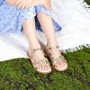 imageGINFIVE Toddler Girls Sandals Little Girls Kids Summer Shoes Toddler SandalsGf370gold
