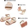 imageGINFIVE Toddler Girls Sandals Little Girls Kids Summer Shoes Toddler SandalsGg23gold