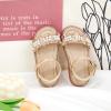 imageGINFIVE Toddler Girls Sandals Little Girls Kids Summer Shoes Toddler SandalsGg23gold
