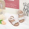 imageGINFIVE Toddler Girls Sandals Little Girls Kids Summer Shoes Toddler SandalsGg23white
