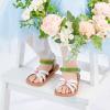 imageGINFIVE Toddler Girls Sandals Little Girls Kids Summer Shoes Toddler SandalsGn01green
