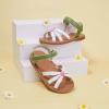 imageGINFIVE Toddler Girls Sandals Little Girls Kids Summer Shoes Toddler SandalsGn01green