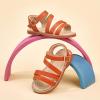 imageGINFIVE Toddler Girls Sandals Little Girls Kids Summer Shoes Toddler SandalsGn03brown