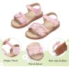 imageGINFIVE Toddler Girls Sandals Little Girls Kids Summer Shoes Toddler SandalsGn04pink