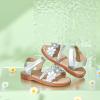 imageGINFIVE Toddler Girls Sandals Little Girls Kids Summer Shoes Toddler SandalsGn04silver