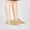 imageGINFIVE Toddler Girls Sneakers Little Girls Slip On Shoes Glitter Sneakers ToddlerGs05gold