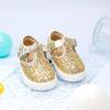 imageGINFIVE Toddler Girls Sneakers Little Girls Slip On Shoes Glitter Sneakers ToddlerGs05gold