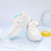 imageGINFIVE Toddler Girls Sneakers Little Girls Slip On Shoes Glitter Sneakers ToddlerGs05white