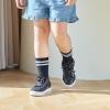 imageGINFIVE Toddler Girls Sneakers Little Girls Slip On Shoes Glitter Sneakers ToddlerGs06black