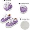 imageGINFIVE Toddler Girls Sneakers Little Girls Slip On Shoes Glitter Sneakers ToddlerGs06purple