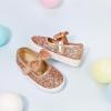 imageGINFIVE Toddler Girls Sneakers Little Girls Slip On Shoes Glitter Sneakers ToddlerGs07champagne