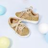 imageGINFIVE Toddler Girls Sneakers Little Girls Slip On Shoes Glitter Sneakers ToddlerGs08gold