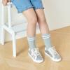 imageGINFIVE Toddler Girls Sneakers Little Girls Slip On Shoes Glitter Sneakers ToddlerGs08silver