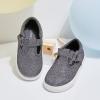 imageGINFIVE Toddler Girls Sneakers Little Girls Slip On Shoes Glitter Sneakers ToddlerGs10grayblue