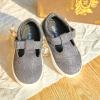 imageGINFIVE Toddler Girls Sneakers Little Girls Slip On Shoes Glitter Sneakers ToddlerGs10grayblue
