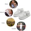 imageGINFIVE Toddler Girls Sneakers Little Girls Slip On Shoes Glitter Sneakers ToddlerGs10silver