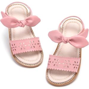 imageGINFIVE Toddler Girls Sandals Little Girls Kids Summer Shoes Toddler SandalsGf361pink