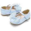 imageGINFIVE Toddler Girls Dress Shoes Little Girls Mary Janes Ballerina Flats Shoes ToddlerGf373Blue