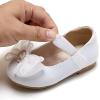 imageGINFIVE Toddler Girls Dress Shoes Little Girls Mary Janes Ballerina Flats Shoes ToddlerGf373White