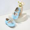 imageGINFIVE Toddler Girls Dress Shoes Little Girls Mary Janes Ballerina Flats Shoes ToddlerGf384  Blue