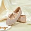 imageGINFIVE Toddler Girls Dress Shoes Little Girls Mary Janes Ballerina Flats Shoes ToddlerGh22  Gold