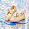 imageGINFIVE Toddler Girls Dress Shoes Little Girls Mary Janes Ballerina Flats Shoes ToddlerGh24  Gold