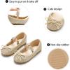 imageGINFIVE Toddler Girls Dress Shoes Little Girls Mary Janes Ballerina Flats Shoes ToddlerGh24  Gold
