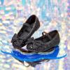 imageGINFIVE Toddler Girls Dress Shoes Little Girls Mary Janes Ballerina Flats Shoes ToddlerGh25  Black