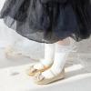 imageGINFIVE Toddler Girls Dress Shoes Little Girls Mary Janes Ballerina Flats Shoes ToddlerGh25  Gold