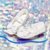imageGINFIVE Toddler Girls Dress Shoes Little Girls Mary Janes Ballerina Flats Shoes ToddlerGh25  White