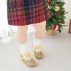 imageGINFIVE Toddler Girls Dress Shoes Little Girls Mary Janes Ballerina Flats Shoes ToddlerGl06gold