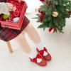 imageGINFIVE Toddler Girls Dress Shoes Little Girls Mary Janes Ballerina Flats Shoes ToddlerGl06red