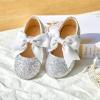 imageGINFIVE Toddler Girls Dress Shoes Little Girls Mary Janes Ballerina Flats Shoes ToddlerGl06silver