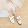 imageGINFIVE Toddler Girls Dress Shoes Little Girls Mary Janes Ballerina Flats Shoes ToddlerGl06white