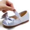 imageGINFIVE Toddler Girls Dress Shoes Little Girls Mary Janes Ballerina Flats Shoes ToddlerGn28blue