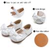 imageGINFIVE Toddler Girls Dress Shoes Little Girls Mary Janes Ballerina Flats Shoes ToddlerGn28white