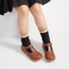 imageGINFIVE Toddler Girls Dress Shoes Little Kids Flats School Mary Janes ShoesGf282  Brown