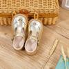 imageGINFIVE Toddler Girls Dress Shoes Little Kids Flats School Mary Janes ShoesGf282  Gold