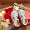 imageGINFIVE Toddler Girls Dress Shoes Little Kids Flats School Mary Janes ShoesGf282  Light Blue