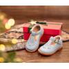 imageGINFIVE Toddler Girls Dress Shoes Little Kids Flats School Mary Janes ShoesGf282  Light Blue