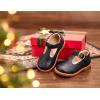 imageGINFIVE Toddler Girls Dress Shoes Little Kids Flats School Mary Janes ShoesGf282  Navy Blue